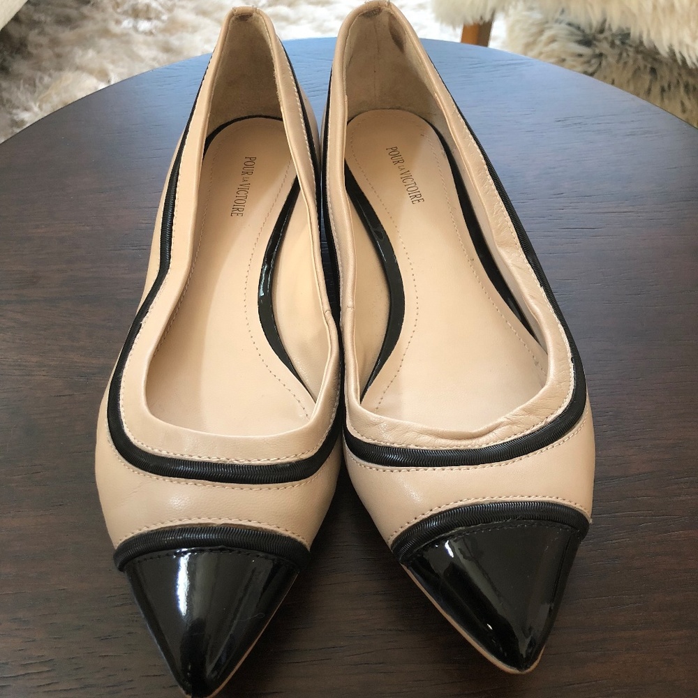Pour La Victoire Ritz Ballet Flats